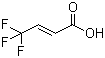 结构式 CAS# 71027-02-6, 4,4,4-三氟巴豆酸