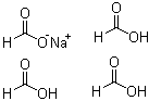 Sodium tetraformate molecular structure (CAS 71029-85-1)