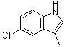 5-Chloro-3-methyl-1H-indole molecular structure (CAS 71095-42-6)