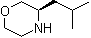 structure of CAS# 711014-40-3, (3R)-3-(2-Methylpropyl)morpholine