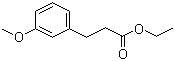 3-(3-甲氧基苯基)丙酸乙酯分子结构 (CAS 7116-39-4)