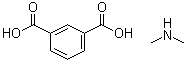 1,3-Benzenedicarboxylic acid, compd. with N-methylmethanamine (1:1) molecular structure (CAS 71172-17-3)