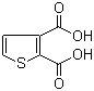 Thiophene-2,3-dicarboxylic acid molecular structure (CAS 71189-23-6)