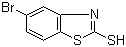 5-Bromo-2-mercaptobenzothiazole molecular structure (CAS 71216-20-1)