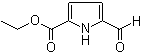5-甲酰基-1H-吡咯-2-甲酸乙酯分子结构 (CAS 7126-50-3)