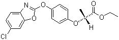 精恶唑禾草灵分子结构 (CAS 71283-80-2)