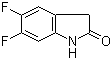 5,6-二氟二氢吲哚-2-酮分子结构 (CAS 71294-07-0)