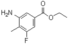 3-Amino-5-fluoro-4-methylbenzoic acid ethyl ester molecular structure (CAS 713-47-3)