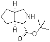 (1S,3aR,6aS)-Octahydrocyclopenta[c]pyrrole-1-carboxylic acid tert-butyl ester molecular structure (CAS 714194-68-0)