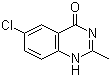 structure of CAS# 7142-09-8, 6-Chloro-2-methylquinazolin-4(3H)-one;6-Chloro-4-hydroxy-2-methylquinazoline; NSC 45786
