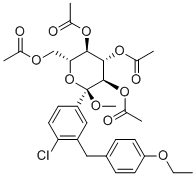 Dapagliflozin TNG molecular structure (CAS 714269-58-6)