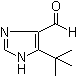 5-叔丁基-1H-咪唑-4-甲醛分子结构 (CAS 714273-83-3)
