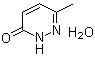 structure of CAS# 7143-82-0, 6-Methylpyridazin-3(2H)-one monohydrate
