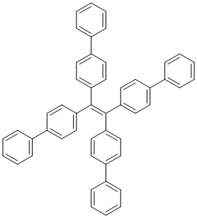 1-Phenyl-4-[1,2,2-tris(4-phenylphenyl)ethenyl]benzene molecular structure (CAS 7146-38-5)