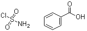 氨基磺酰氯苯甲酸盐分子结构 (CAS 71501-50-3)