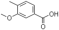 3-甲氧基-4-甲基苯甲酸分子结构 (CAS 7151-68-0)
