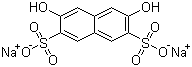 Disodium 3,6-dihydroxynaphthalene-2,7-disulphonate molecular structure (CAS 7153-21-1)