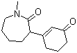 六氢-1-甲基-3-(3-氧代-1-环己烯-1-基)-2H-氮杂卓-2-酮分子结构 (CAS 71556-70-2)