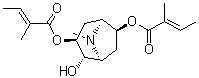 3alpha,6beta-Ditigloyloxytropan-7beta-ol molecular structure (CAS 7159-86-6)
