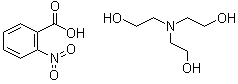 2,2',2''-Nitrilotriethanol o-nitrobenzoate molecular structure (CAS 71720-51-9)