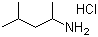 structure of CAS# 71776-70-0, 4-Methyl-2-pentanamine hydrochloride;1,3-Dimethylbutylamine hydrochloride