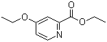 4-乙氧基-2-吡啶甲酸乙酯分子结构 (CAS 71777-70-3)