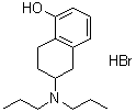 6-(二丙基氨基)-5,6,7,8-四氢-1-萘酚氢溴酸盐分子结构 (CAS 71787-83-2)