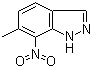 6-Methyl-7-nitro-1H-indazole molecular structure (CAS 717881-06-6)