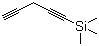 1-(Trimethylsilyl)-1,4-pentadiyne molecular structure (CAS 71789-10-1)