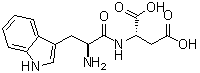 structure of CAS# 71835-78-4, L-Tryptophyl-L-aspartic acid
