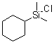 Dimethylcyclohexylchlorosilane molecular structure (CAS 71864-47-6)