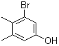 3-Bromo-4,5-dimethylphenol molecular structure (CAS 71942-14-8)