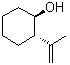 反式-2-(1-甲基乙烯基)环己醇分子结构 (CAS 71955-57-2)