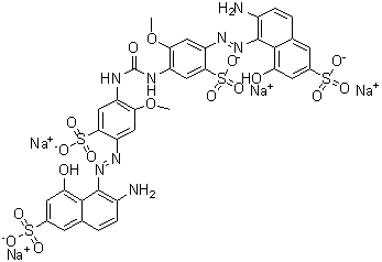 直接紫 62分子结构 (CAS 7198-99-4)