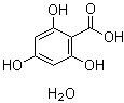 结构式 CAS# 71989-93-0, 2,4,6-三羟基苯甲酸一水合物
