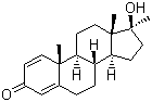美雄酮分子结构 (CAS 72-63-9)