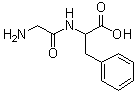 结构式 CAS# 721-66-4, 甘氨酰-DL-苯丙氨酸
