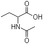 N-Acetyl-2-aminobutyric acid molecular structure (CAS 7211-57-6)