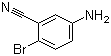 structure of CAS# 72115-09-4, 5-Amino-2-bromobenzonitrile