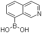 structure of CAS# 721401-43-0, Isoquinoline-8-boronic acid