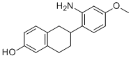 6-(2-Amino-4-methoxyphenyl)-5,6,7,8-tetrahydronaphthalen-2-ol molecular structure (CAS 722520-36-7)