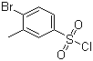 4-溴-3-甲基苯磺酰氯分子结构 (CAS 72256-93-0)