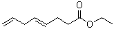 4,7-Octadienoic acid ethyl ester molecular structure (CAS 72276-09-6)