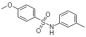 4-Methoxy-N-(3-methylphenyl)benzenesulfonamide molecular structure (CAS 7230-53-7)
