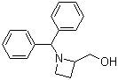 1-(Diphenylmethyl)-2-azetidinemethanol molecular structure (CAS 72351-68-9)