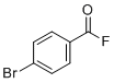 structure of CAS# 72398-40-4, 4-Bromobenzoyl fluoride