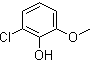 2-Chloro-6-methoxyphenol molecular structure (CAS 72403-03-3)