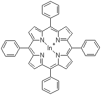 5,10,15,20-Tetraphenyl-21H,23H-porphine indium (1+) molecular structure (CAS 72451-33-3)