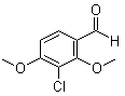 3-Chloro-2,4-dimethoxybenzaldehyde molecular structure (CAS 72482-14-5)