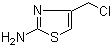4-(Chloromethyl)-2-thiazolamine molecular structure (CAS 7250-84-2)
